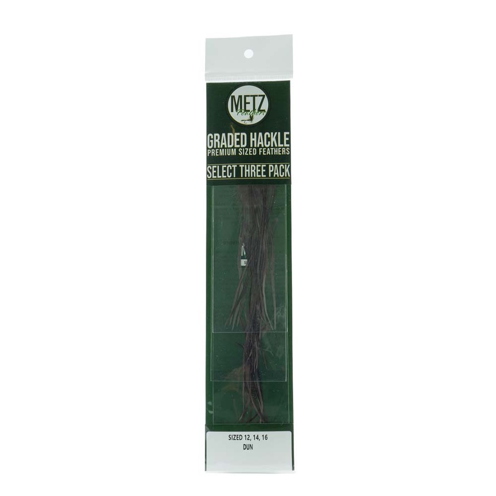 Umpqua / Metz Hackle Select Single Pack in Dun